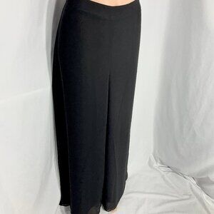 Black Wide Leg Flowy Pants